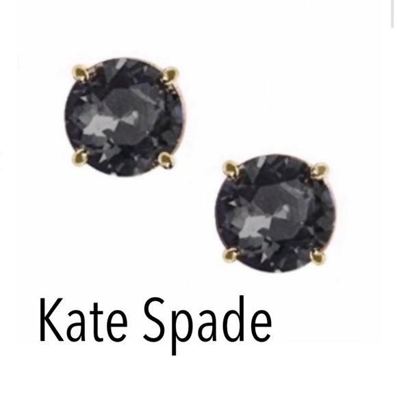 kate spade Jewelry - Kate Spade Black Diamond Earrings